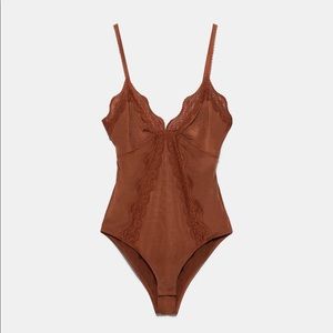 Zara Lingerie Style Bodysuit